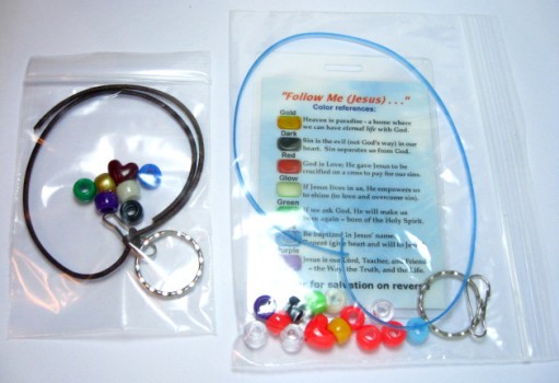 Salvation Key Ring / Zipper Pull Craft Kits